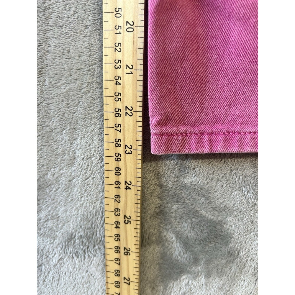 SHEIN jeans Teen pink Cargo 23x26 Girls 10-11 Year‎ rockabilly barbiecore - Picture 7 of 7